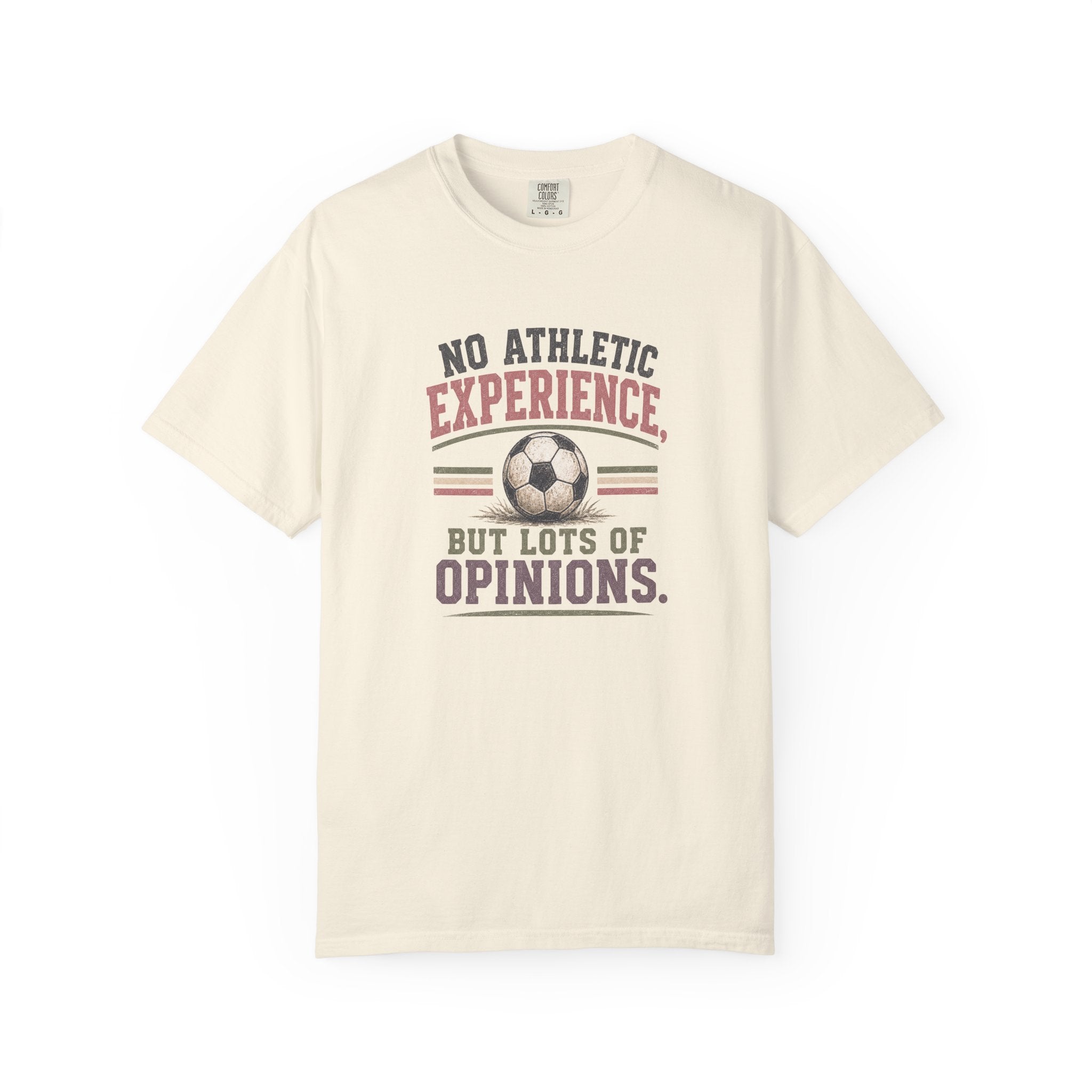 No Athletic Experience Vintage Soccer Tee