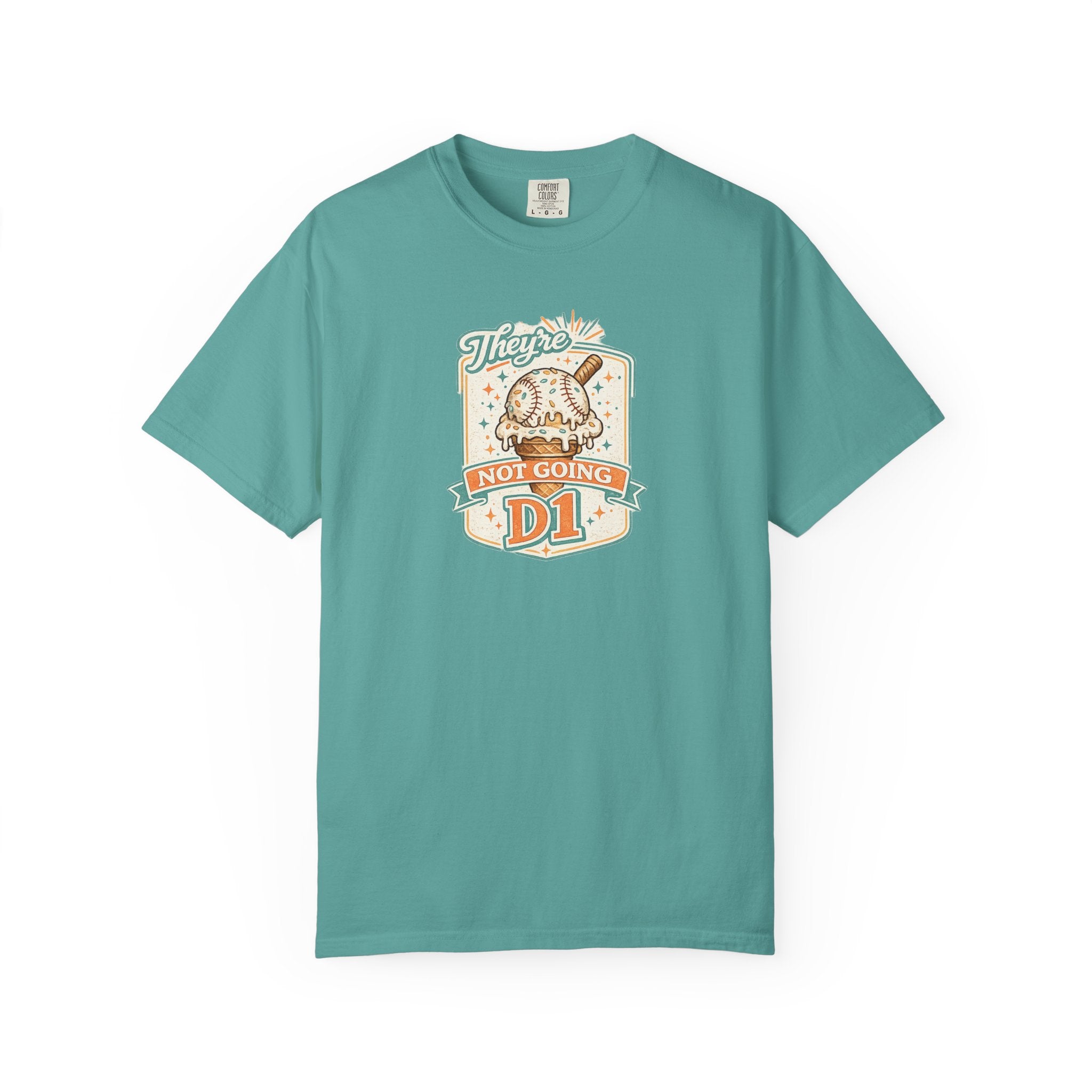 They're Not Going D1 Vintage Baseball Tee