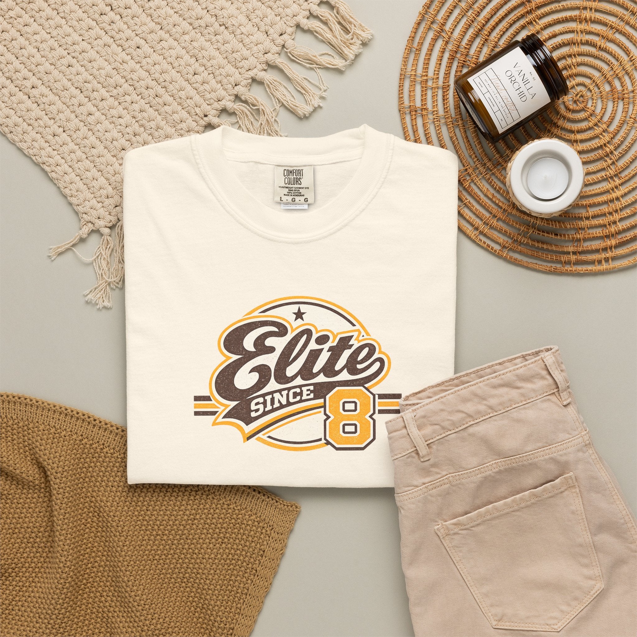 Elite Since 8 Vintage Let Them Play Tee