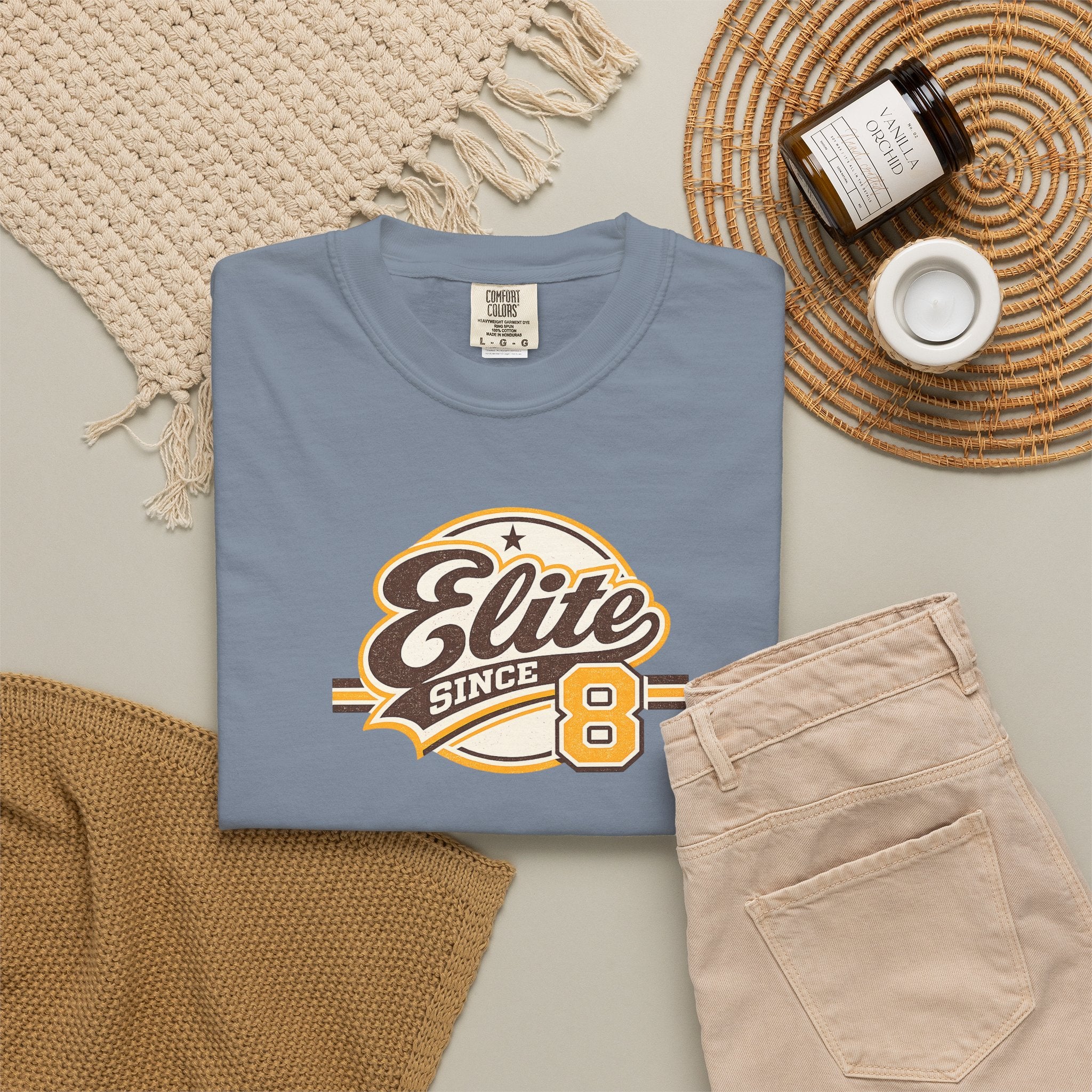 Elite Since 8 Vintage Let Them Play Tee