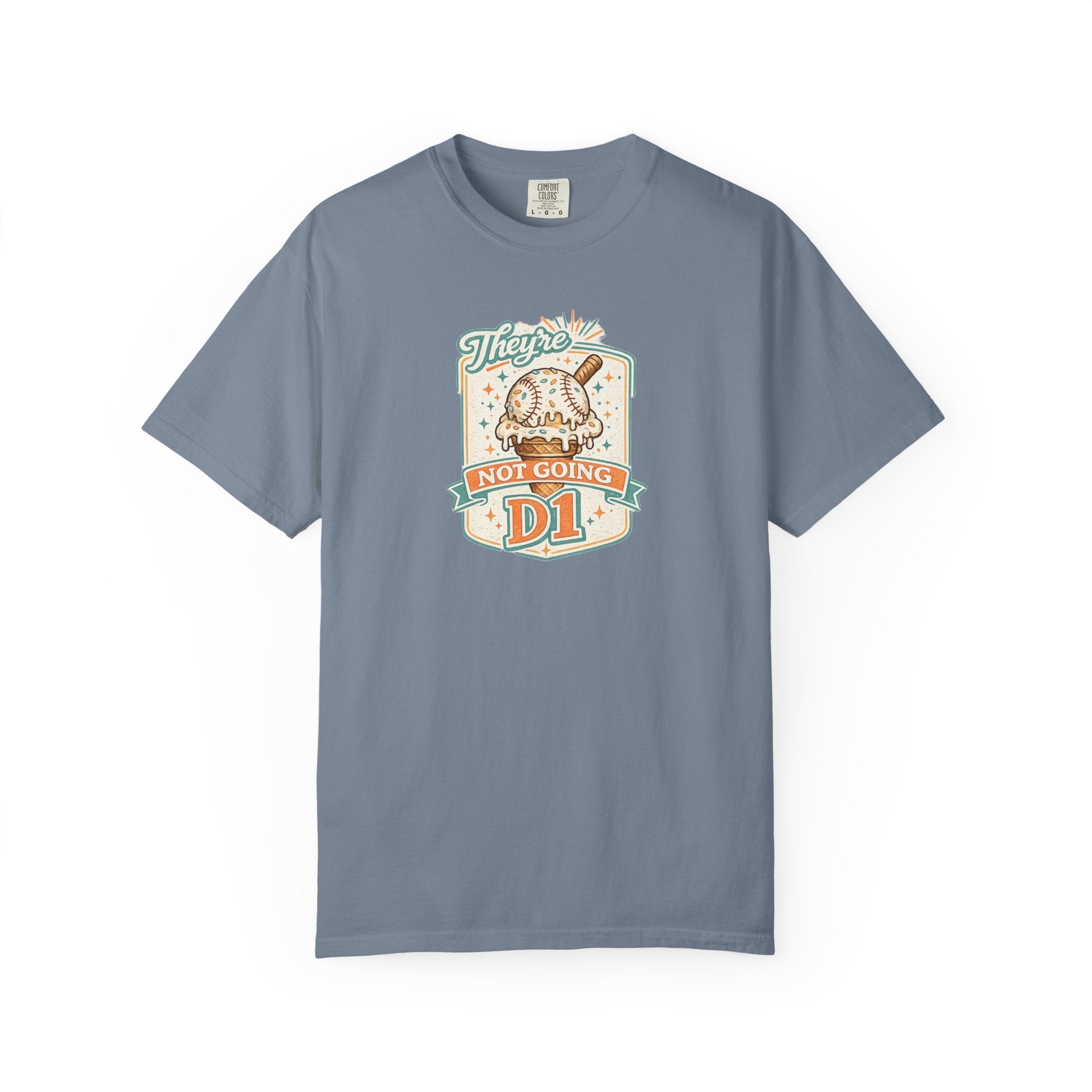 They're Not Going D1 Vintage Baseball Tee