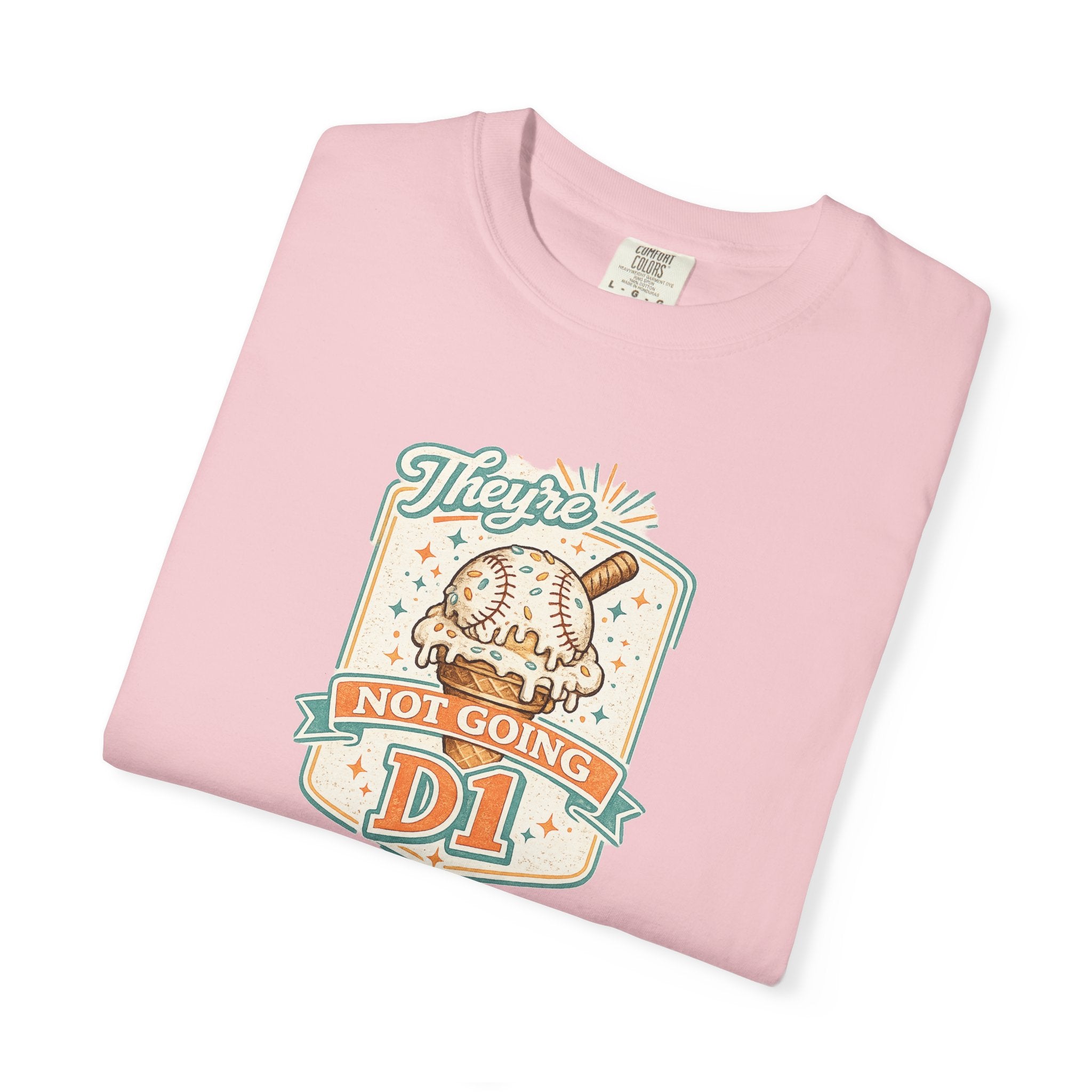 They're Not Going D1 Vintage Baseball Tee