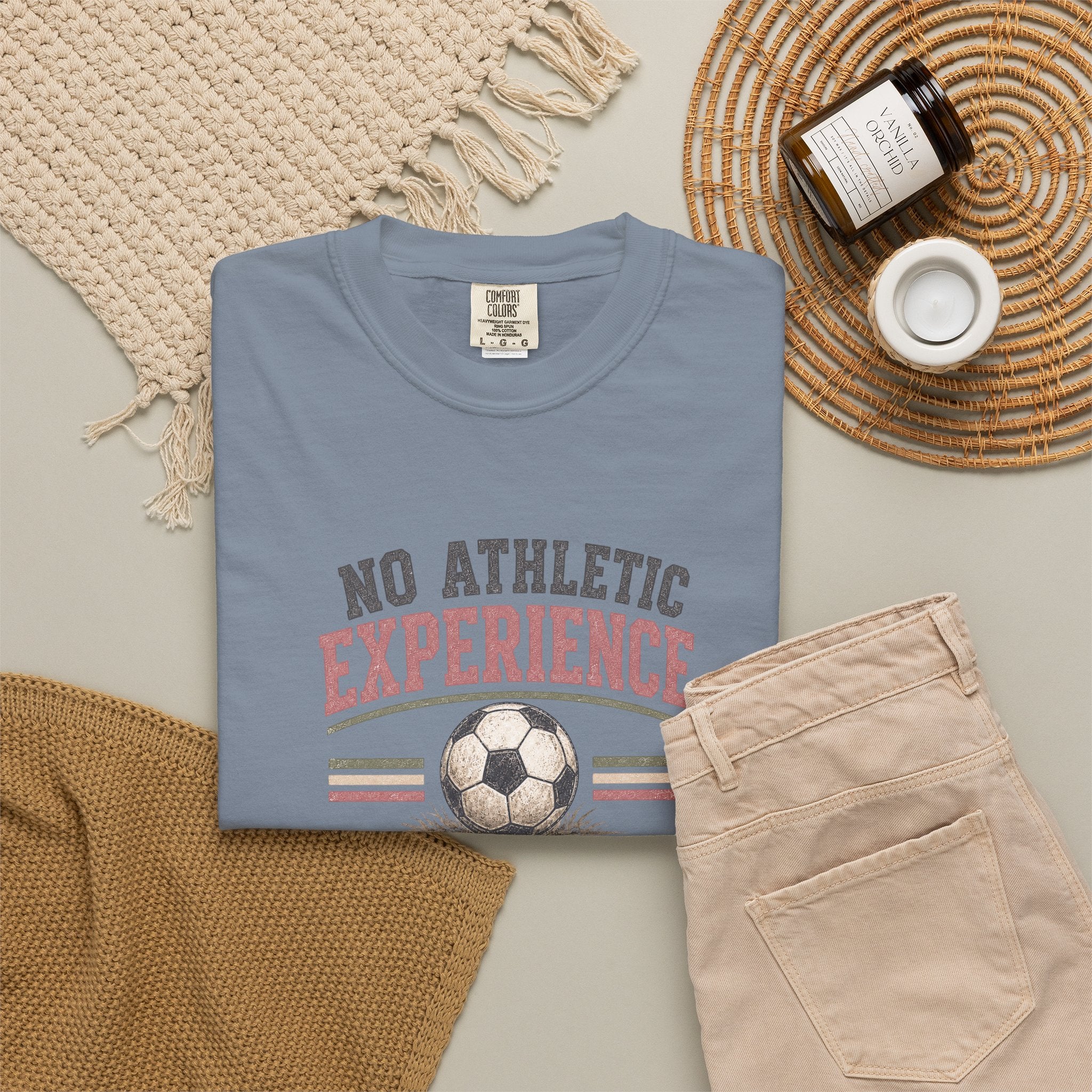 No Athletic Experience Vintage Soccer Tee