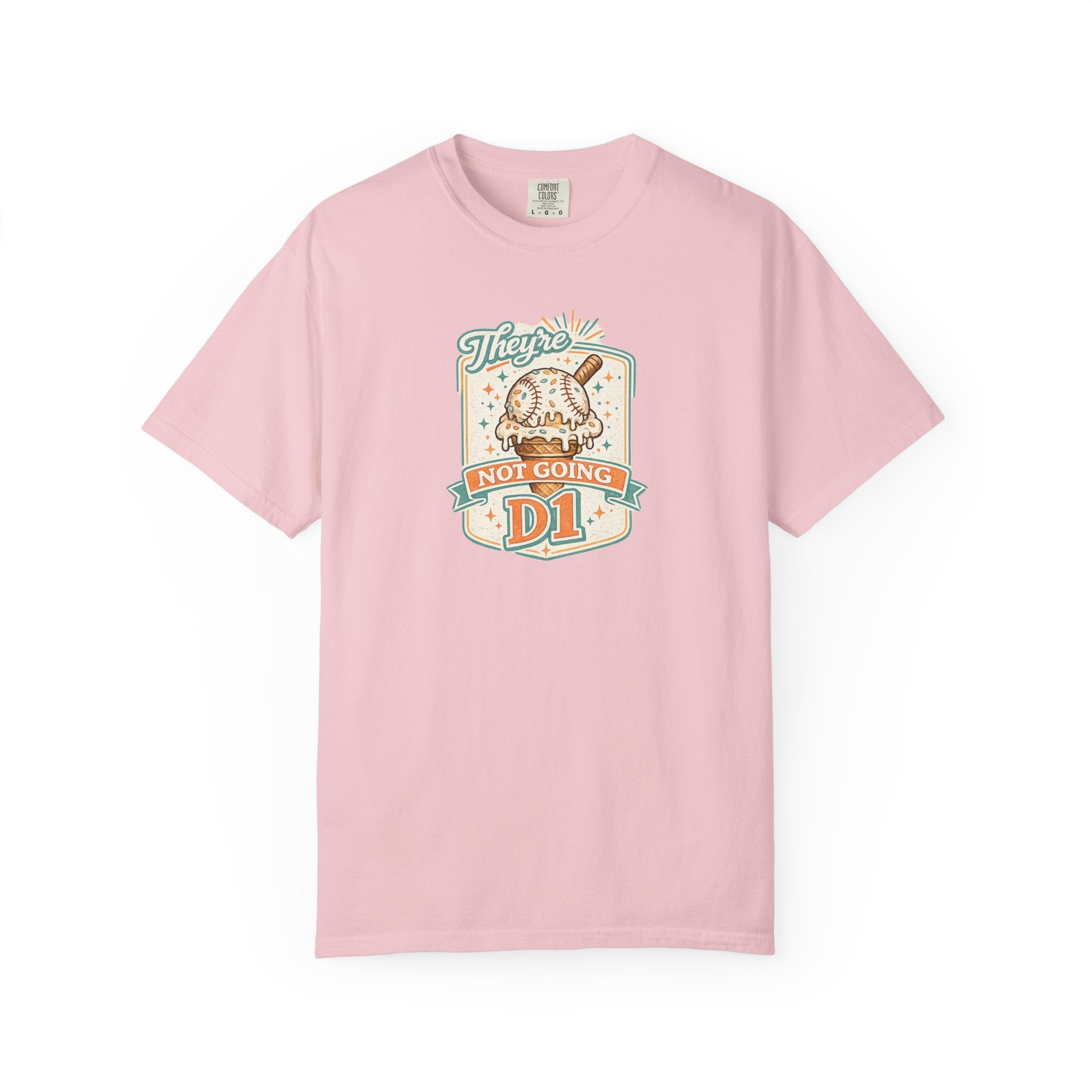 They're Not Going D1 Vintage Baseball Tee
