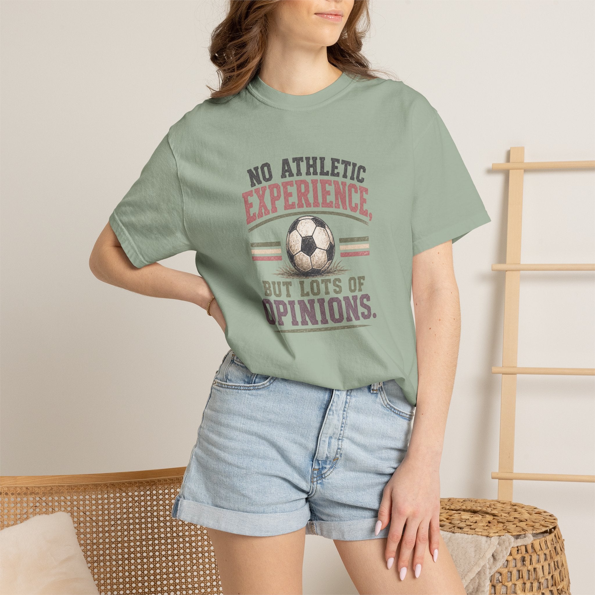 No Athletic Experience Vintage Soccer Tee
