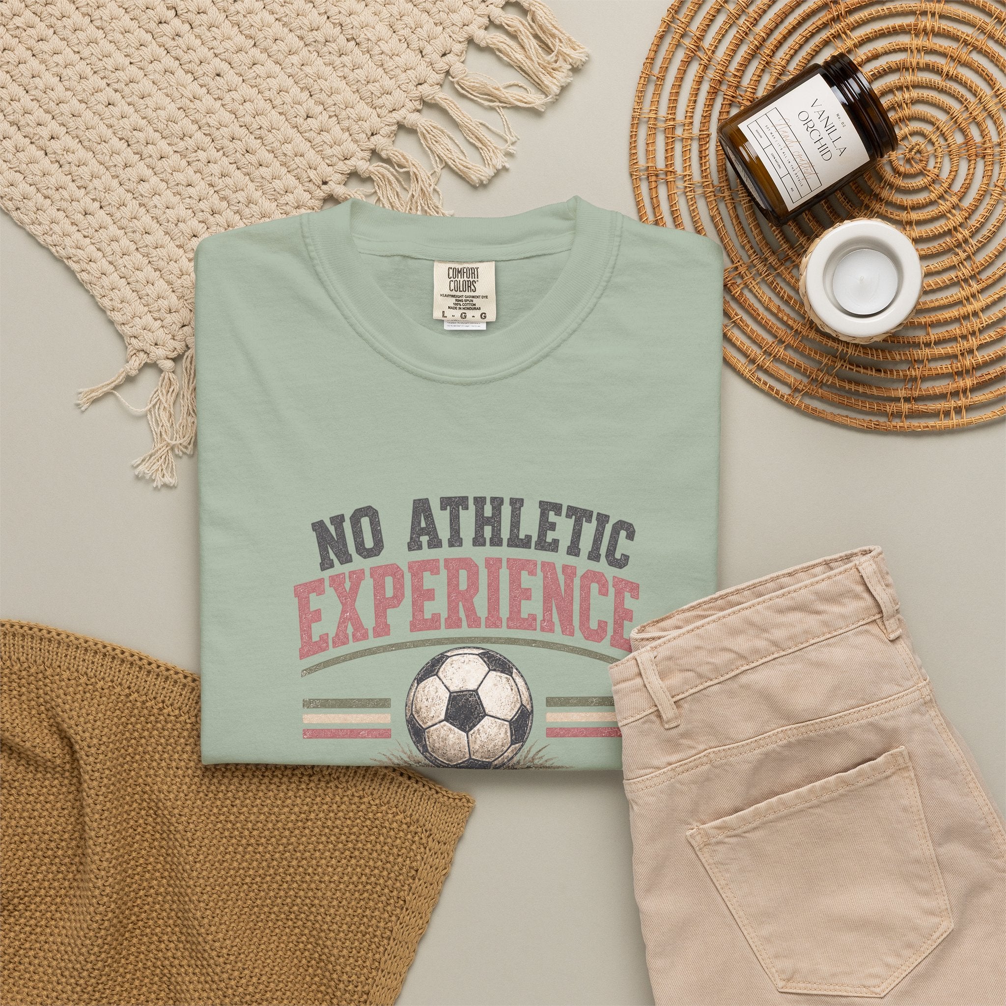 No Athletic Experience Vintage Soccer Tee