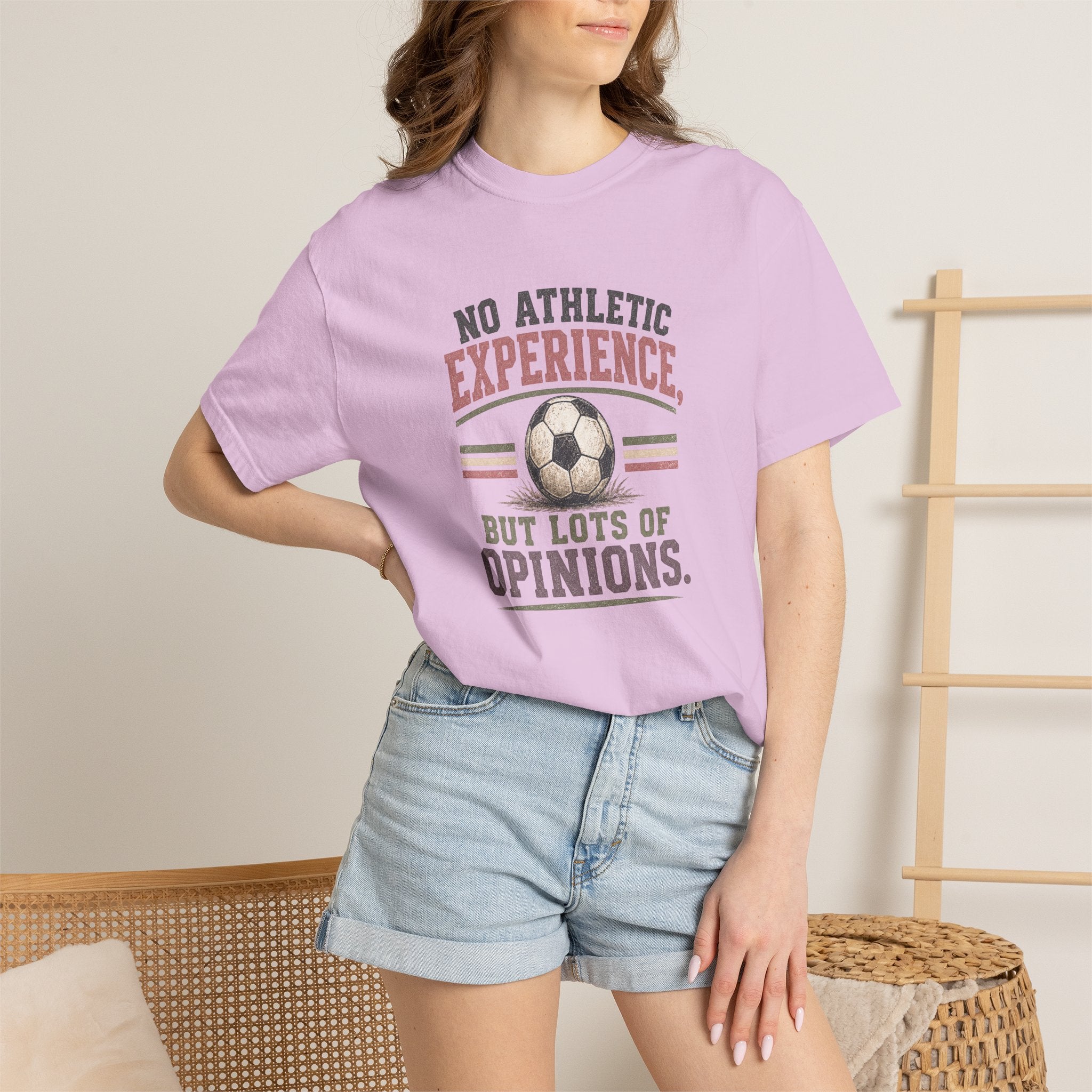 No Athletic Experience Vintage Soccer Tee