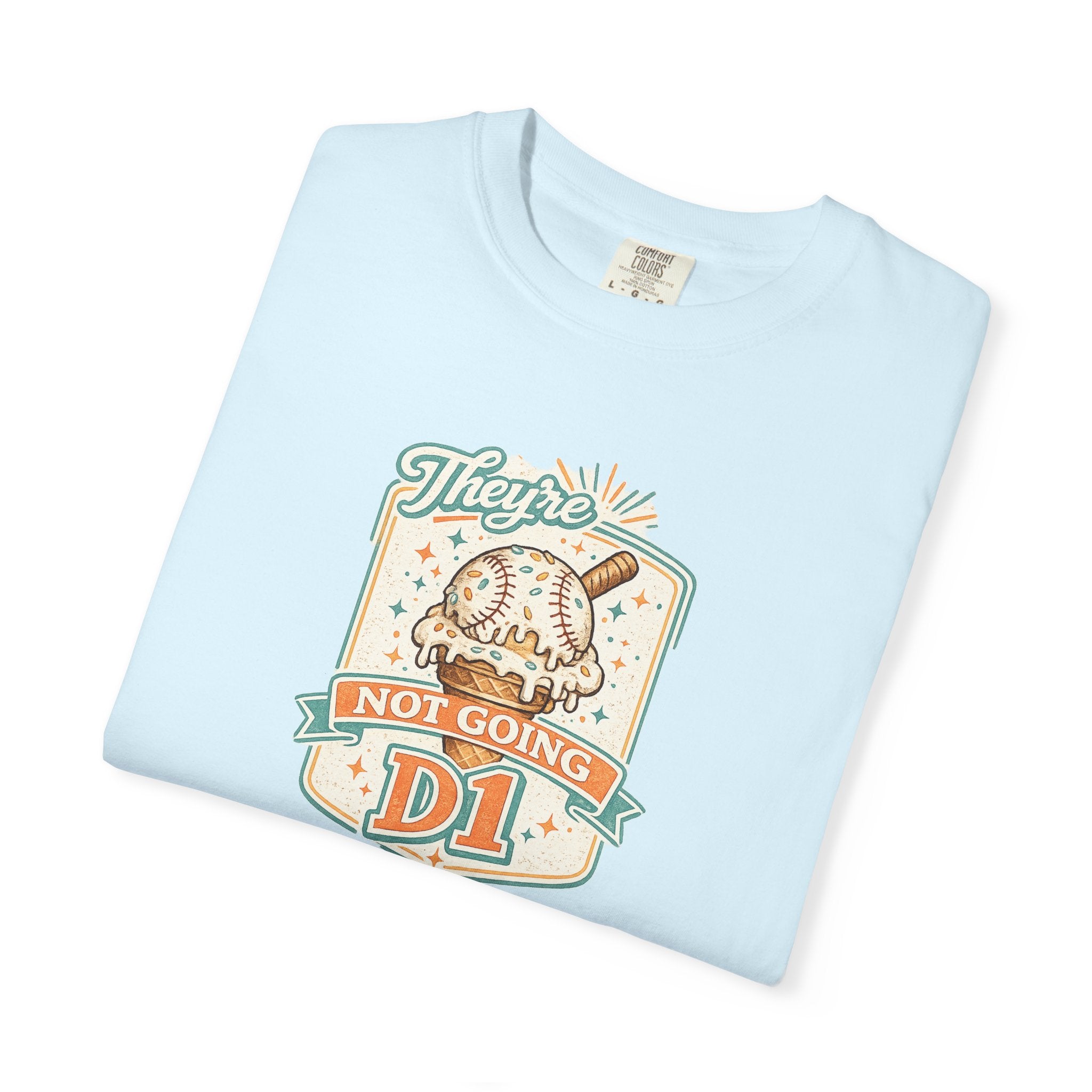 They're Not Going D1 Vintage Baseball Tee