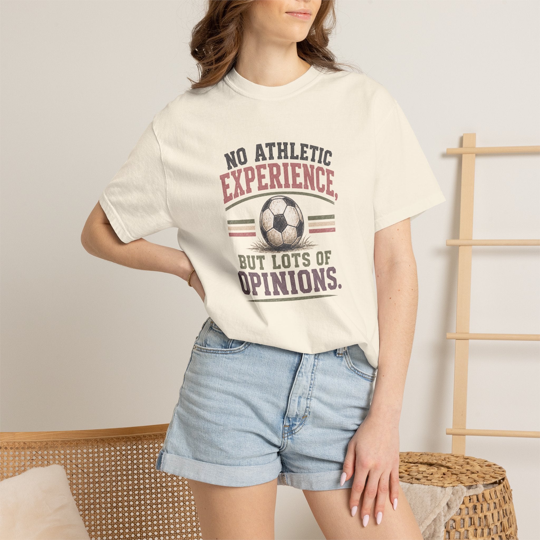 No Athletic Experience Vintage Soccer Tee