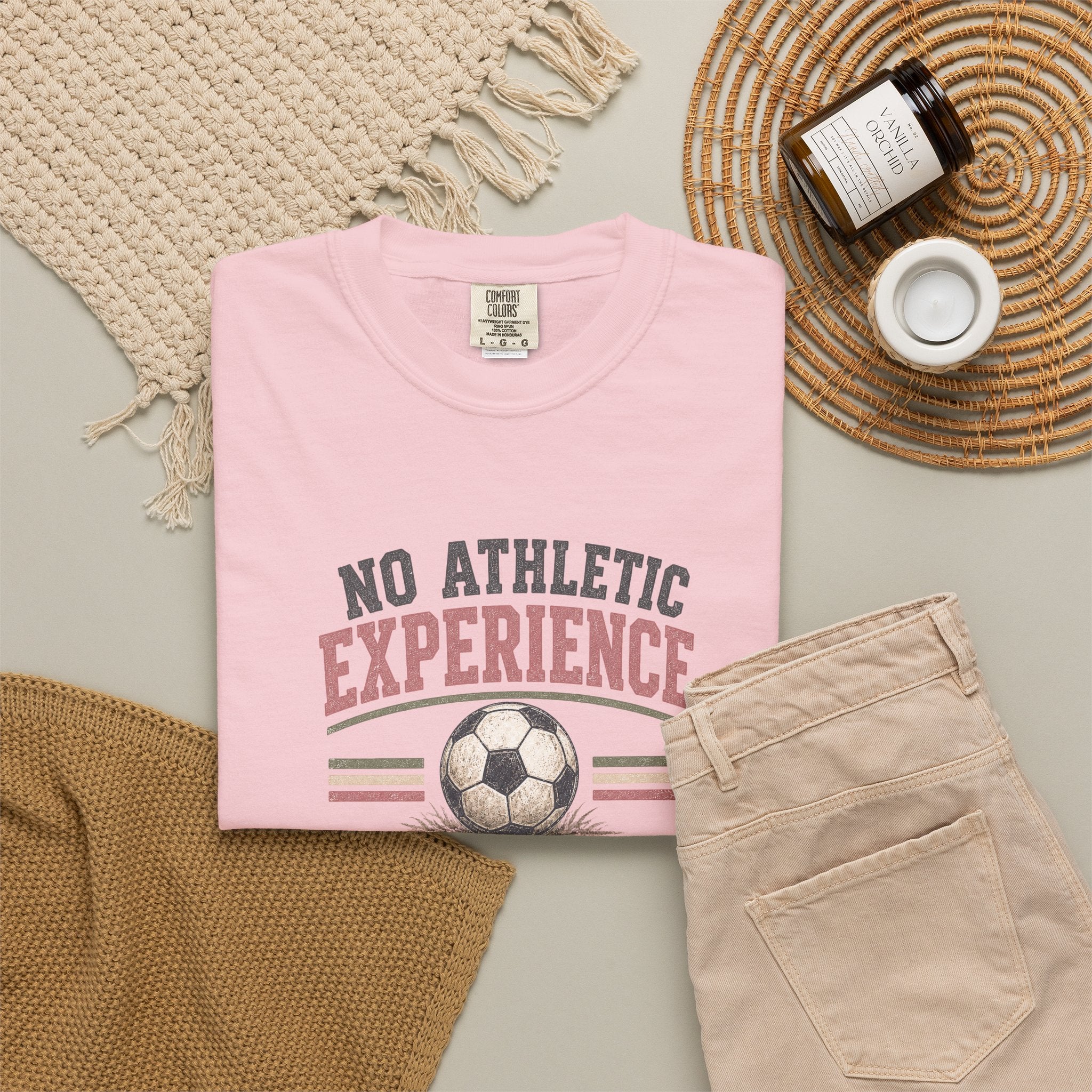 No Athletic Experience Vintage Soccer Tee