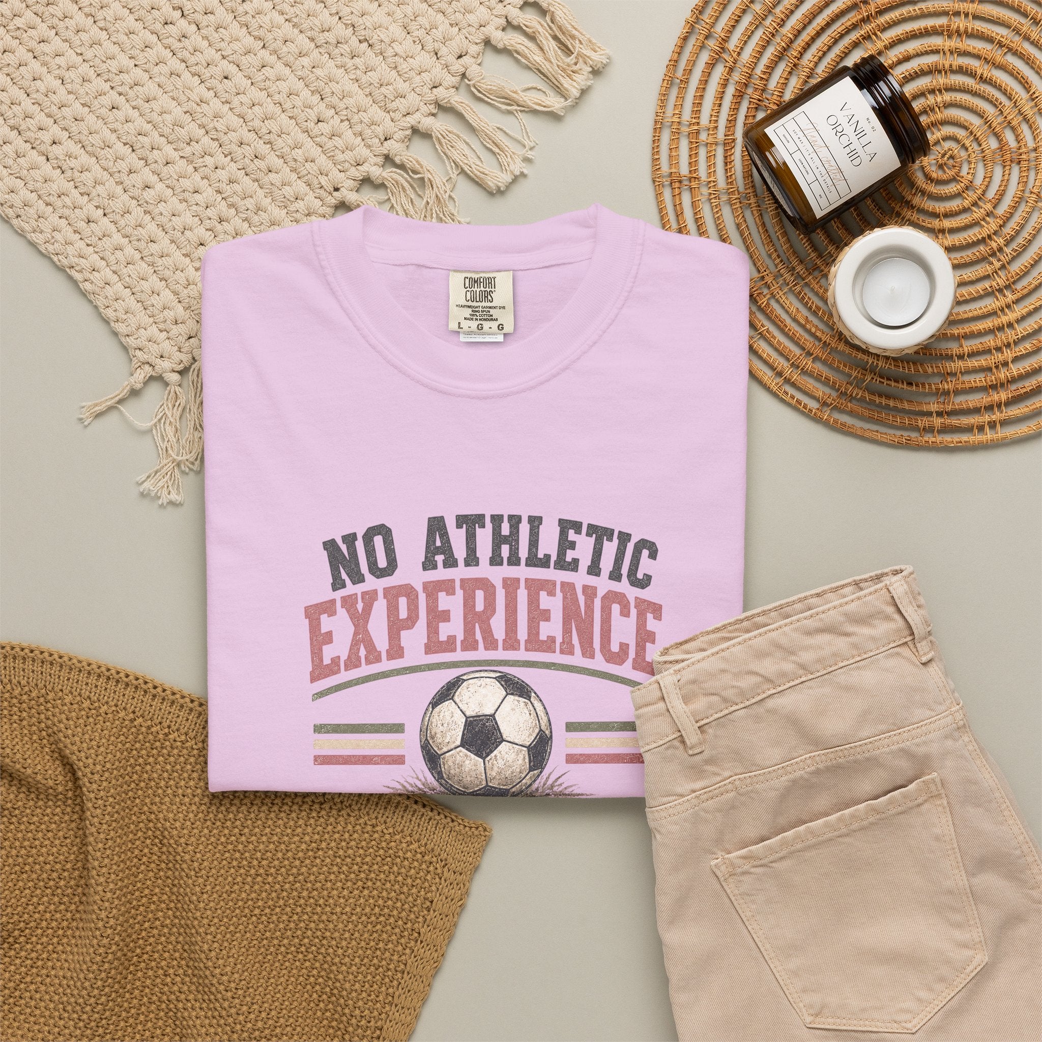 No Athletic Experience Vintage Soccer Tee