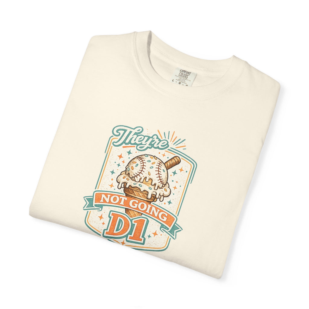 They're Not Going D1 Vintage Baseball Tee