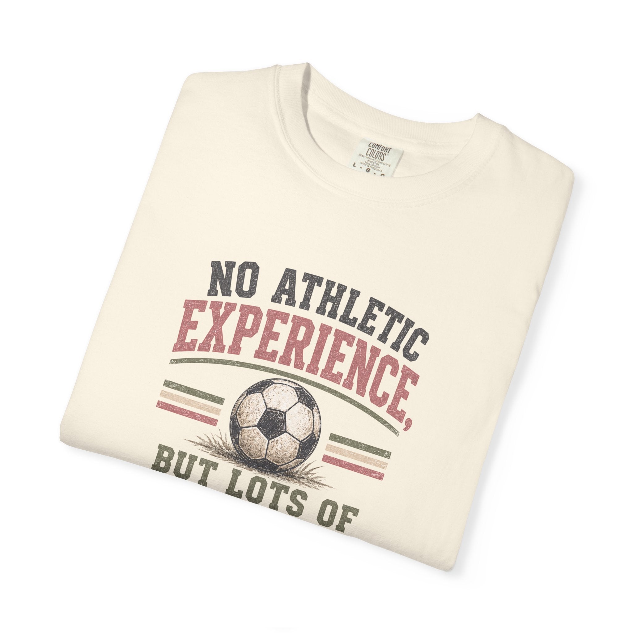 No Athletic Experience Vintage Soccer Tee