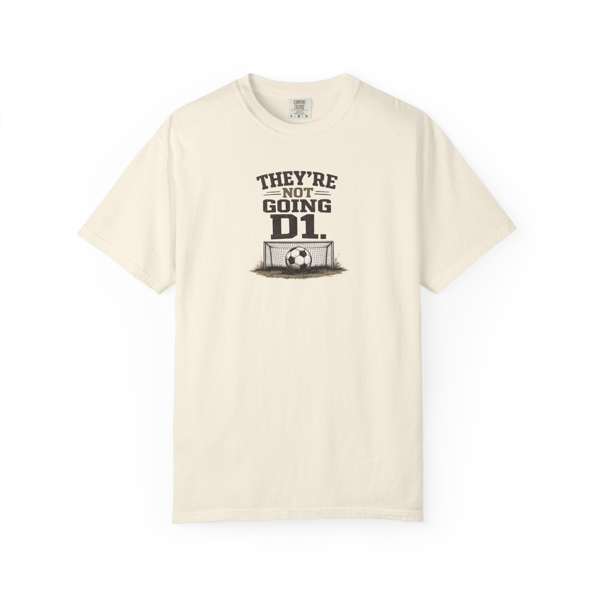 They're Not Going D1 Vintage Soccer Tee