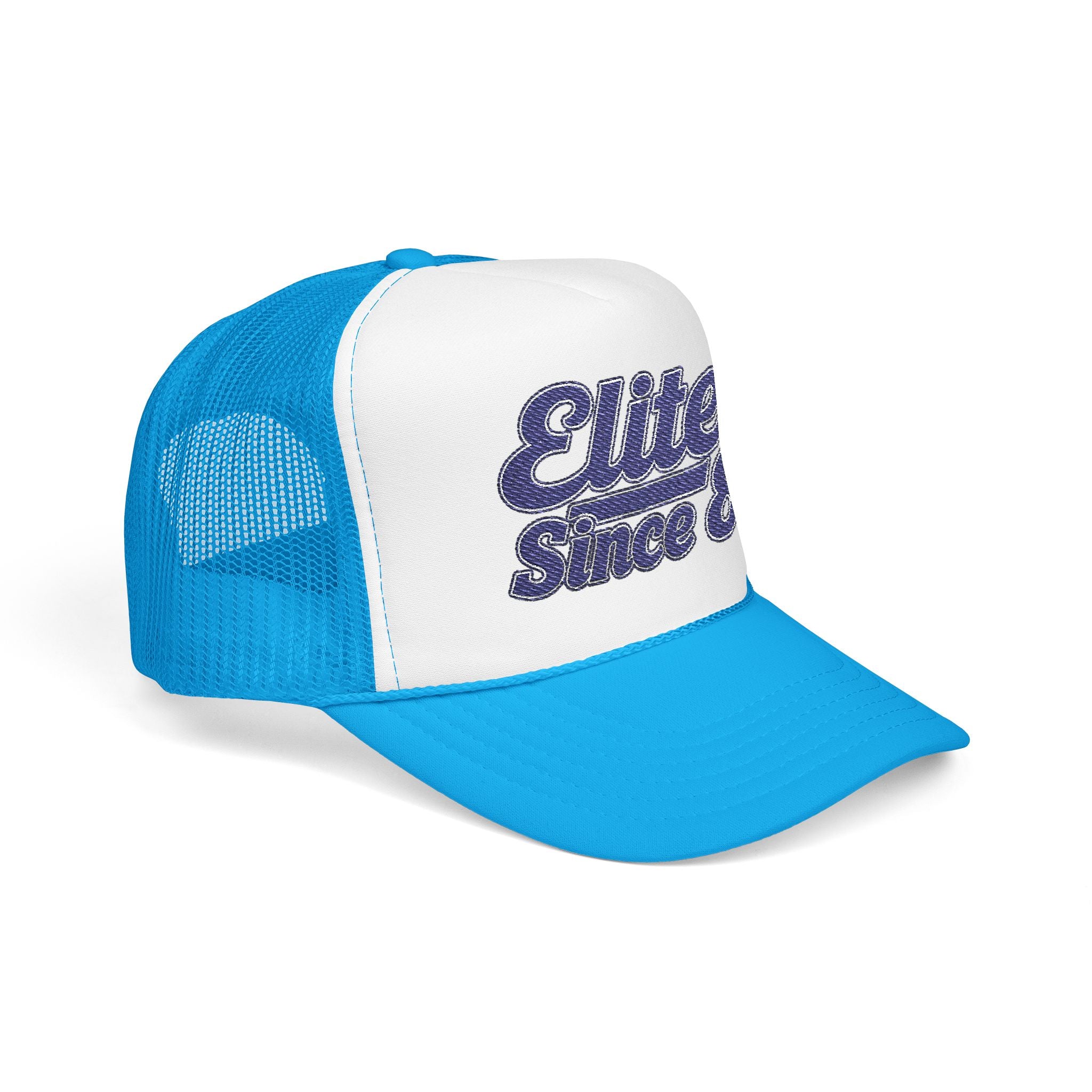 Trucker Hat - "Elite Since 8" Vintage Script Snapback