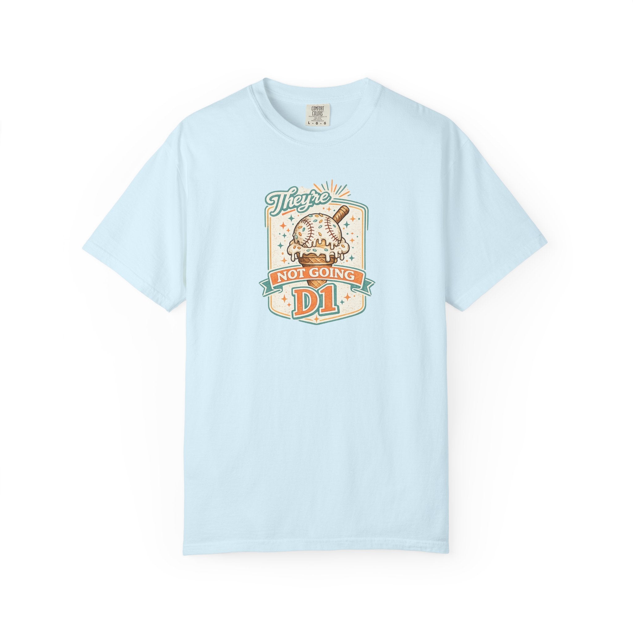 They're Not Going D1 Vintage Baseball Tee