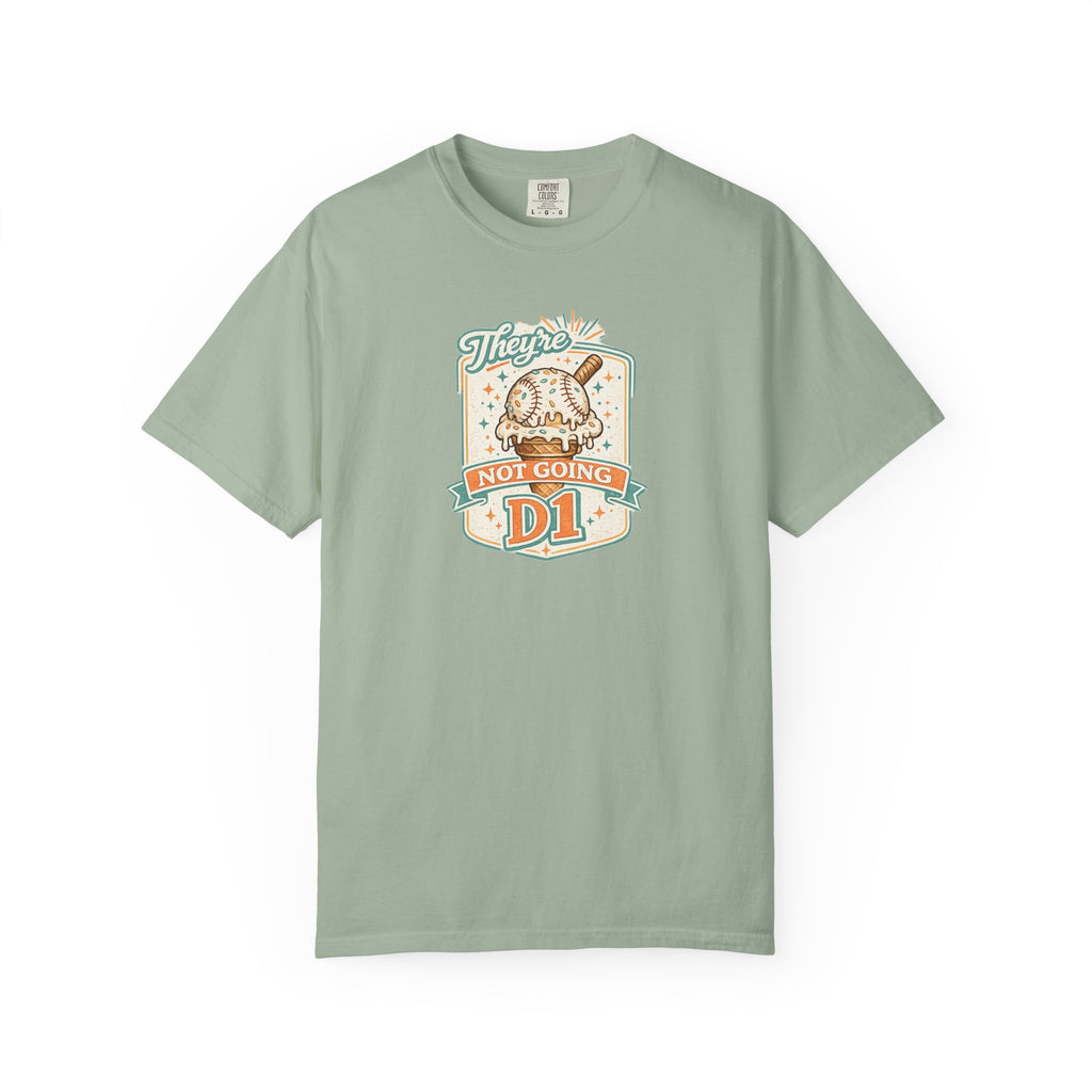 They're Not Going D1 Vintage Baseball Tee