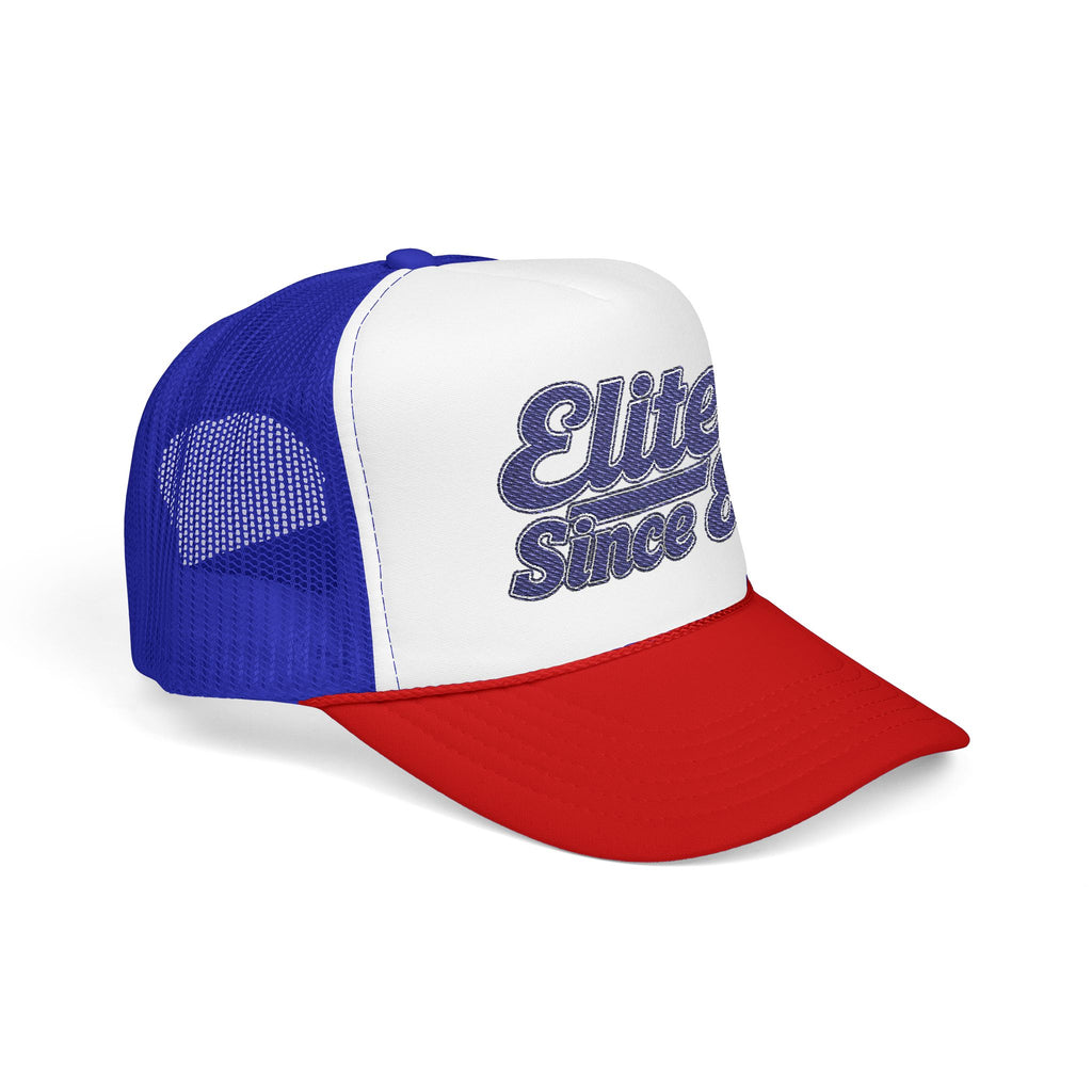 Trucker Hat - "Elite Since 8" Vintage Script Snapback
