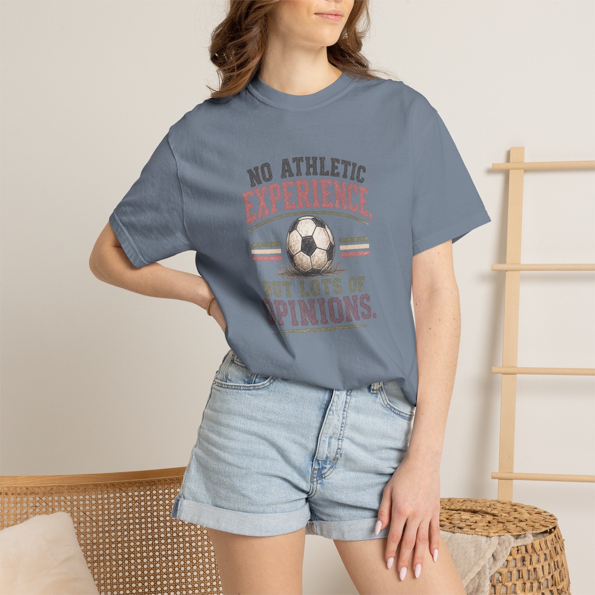 No Athletic Experience Vintage Soccer Tee