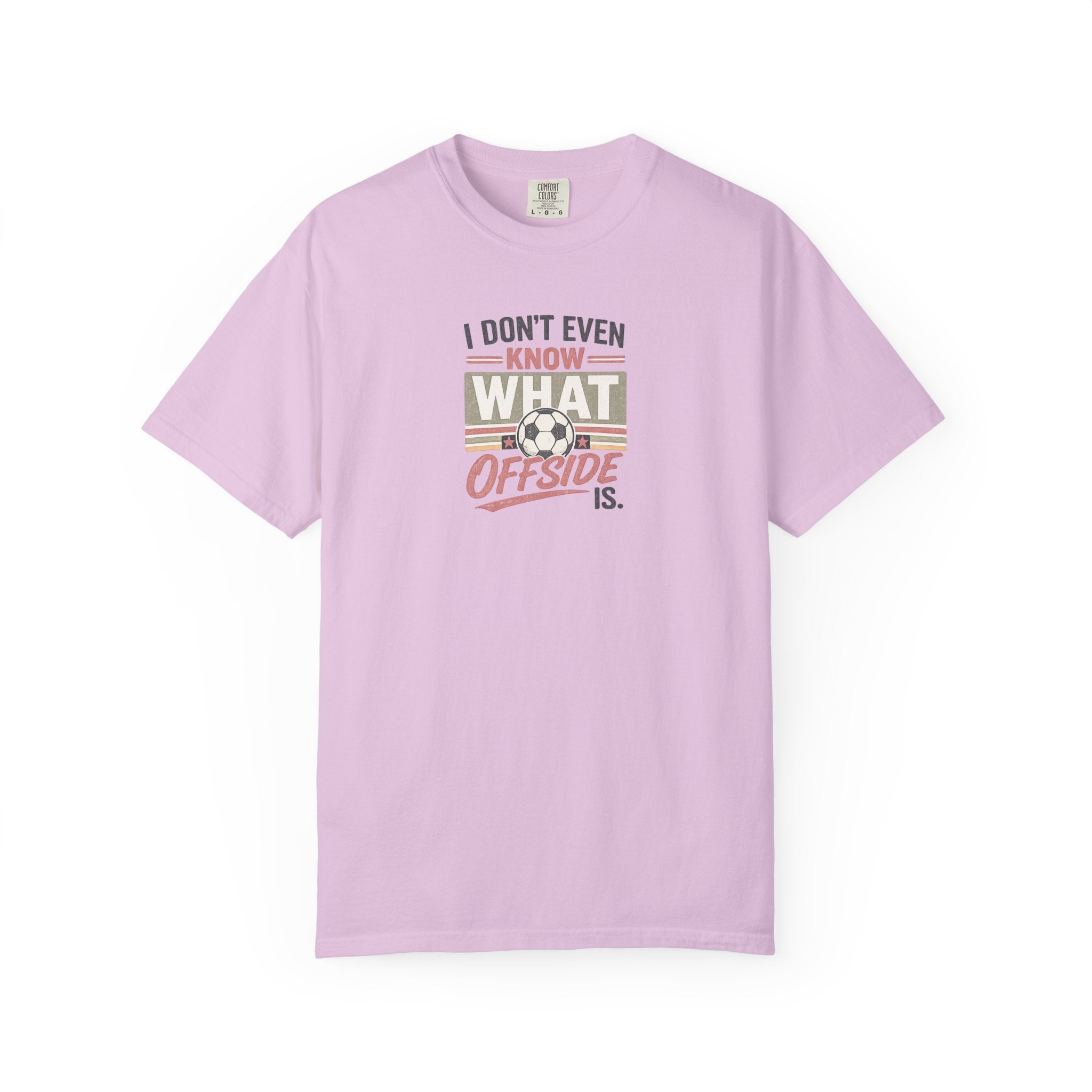 I Don't Even Know What Offside Is Vintage Soccer Tee