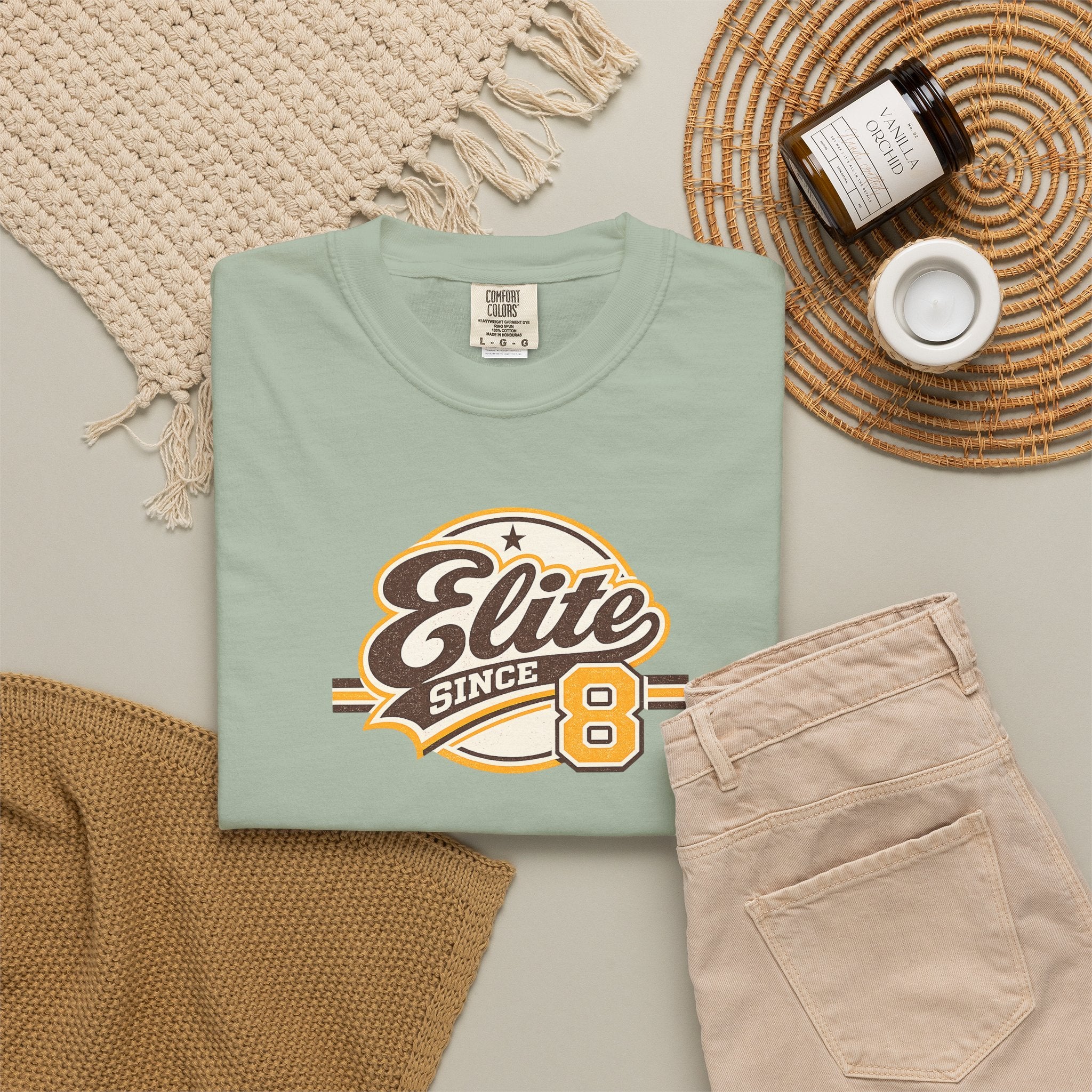 Elite Since 8 Vintage Let Them Play Tee