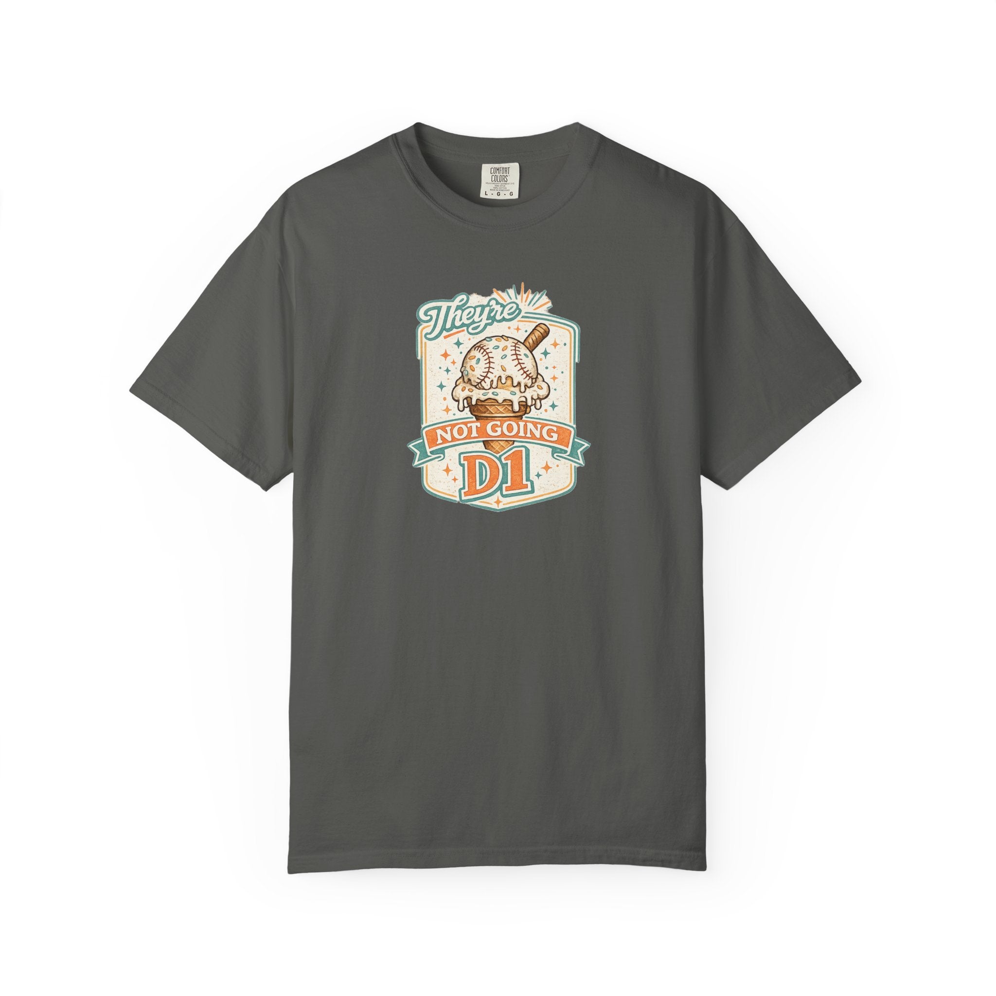 They're Not Going D1 Vintage Baseball Tee